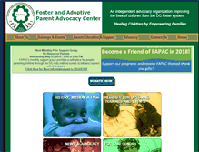 Tablet Screenshot of dcfapac.org